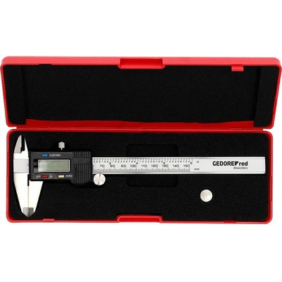 Gedore RED Digitální posuvné měřítko R94420021 3301430 Kalibrováno dle bez certifikátu