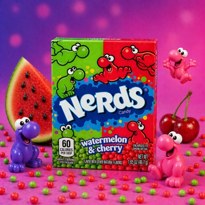 Nerds Watermelon & Cherry 46,7 g