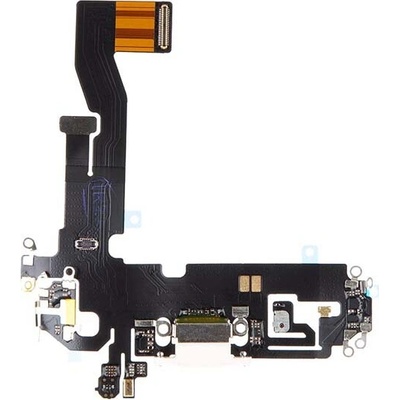 Flex kábel nabíjania Iphone 12, 12 Pro - nabíjací konektor, mikrofón Farba: Biela