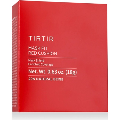 Tirtir Mask Fit Red Cushion Dlouhotrvající tónovací cushion 29N Natural Beige 18 g