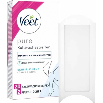 Veet Voskové depilační pásky na tělo 40 ks