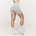 GymBeam Дамски безшевни шорти Lift Grey XL