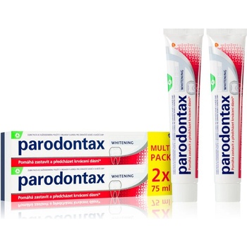 Parodontax Whitening избелваща паста за зъби срещу кървене на венците 2x75ml