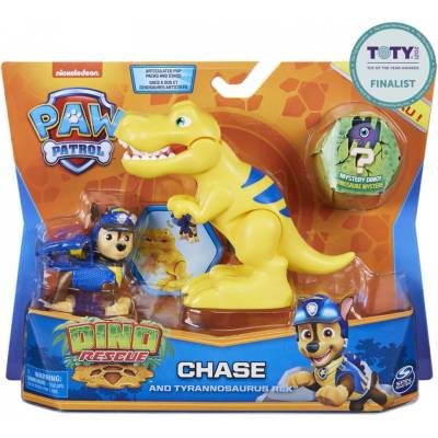 Пес патрул Dino Rescue фигурка Чейс с динозавър (6058512_CHASE)