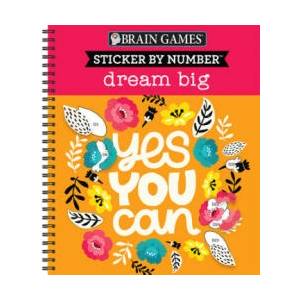 Sticker by Number: Dream Big (ISBN: 9781645582021)