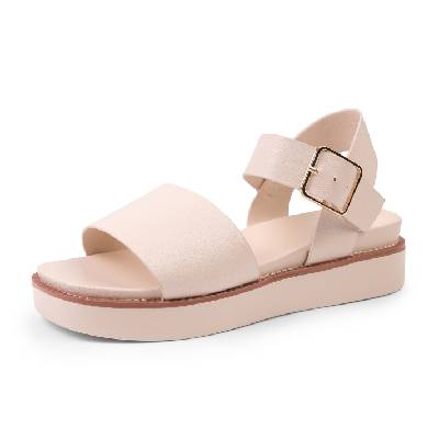 Сандали Wheres That From Women's Where's Phoenix Flat Sandals - Cream
