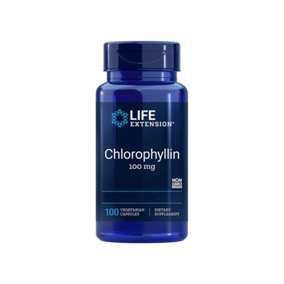 Life Extension Chlorophyllin 100 vegetariánska kapsula 100 mg