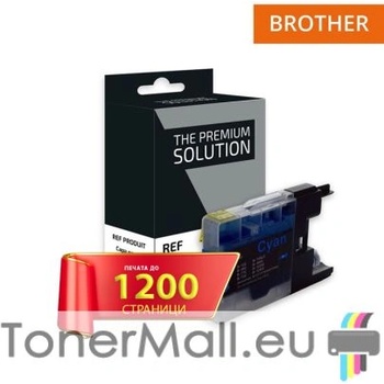 Compatible Съвместима мастилена касета Brother LC1220C Cyan