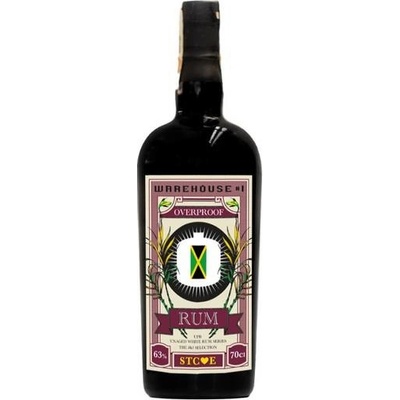 Warehouse #1 Overproof White Rum STCHE 63% 0,7 l (holá láhev)