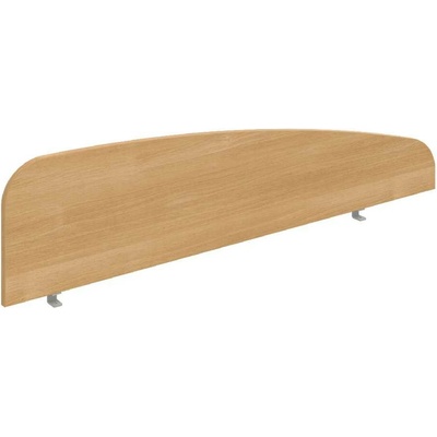 Office Pro HOBIS stolový paraván na hranu stola PA 1800 H dub