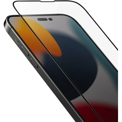 Uniq Протектор от закалено стъкло /Tempered Glass/ за Apple iPhone 14 Plus/13 Pro Max, Uniq Optix Vivid, черен/прозрачен (UNIQ-IP6.7M(2022)-VIVIDCLEAR)