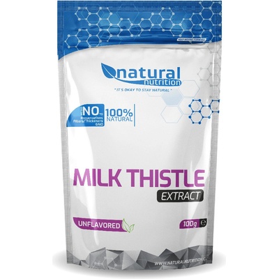Natural Nutrition Milk Thistle extrakt prášok 100 g