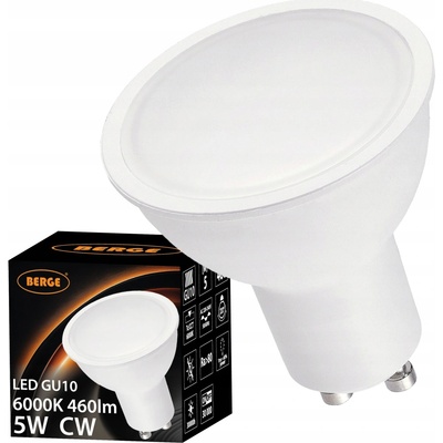 Milio LED žiarovka GU10 5W 460L studená biela