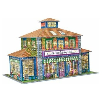 EUROGRAPHICS 3D puzzle Kníhkupectvo 1389 ks