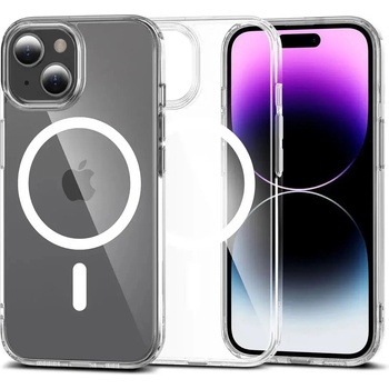Tech-Protect Кейс Tech-Protect FlexAir Hybrid MagSafe за iPhone 15, прозрачен (9490713936603)