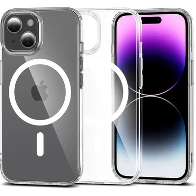 Tech-Protect Кейс Tech-Protect FlexAir Hybrid MagSafe за iPhone 15, прозрачен (9490713936603)