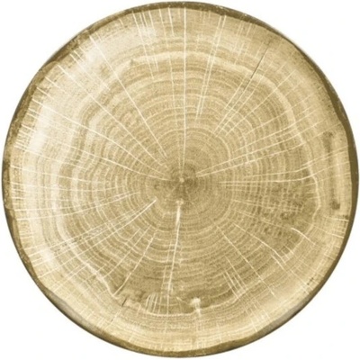 RAK Porcelain Woodart tanier plytký coupe 24 cm machovo zelená WDNNPR24MG-12
