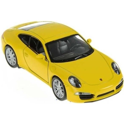 Carrera Welly Porsche 911 991 S Coupe žluté 1:34