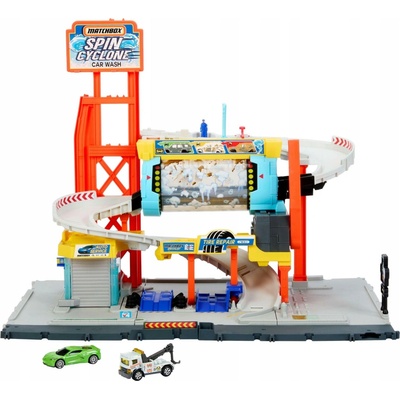 Matchbox Mattel JGB68 Sada vozidla a trati 3 rok/roky Plast Vícebarevný