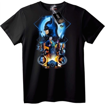 NOONEBRAND Тениска Batman Филмови Герои - L, Black