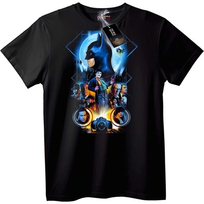 NOONEBRAND Тениска Batman Филмови Герои - L, Black