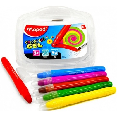 Maped Gelové pastely Color’Peps Gel 6 barev