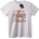 NOONEBRAND Тениска Моята по-силна защита - XS, White