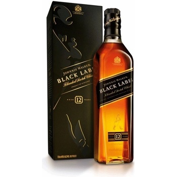 Johnnie Walker Black 12y 40% 1 l (karton)