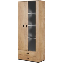 Cama Meble Soho S6 čierny mat / čierny lesk