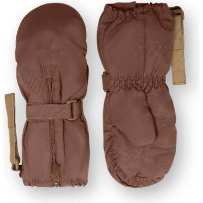 Mini A Ture Детски ръкавици Mini A Ture Kid's Matcesar Fleece Lined Mittens Gloves - Chestnut Brown - размер 6-12 Months (202-7529-0212)