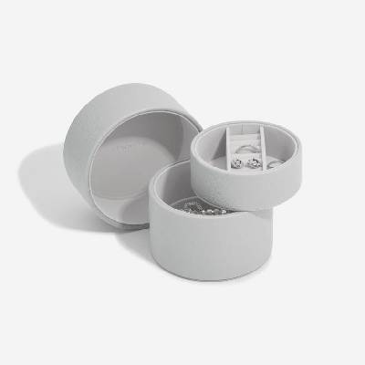 Stackers kulátá šperkovnice Pebble Grey Bedside šedá 75675