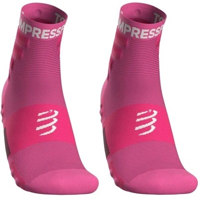 Compressport ponožky Training Socks 2-Pack pink