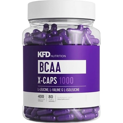 KFD Nutrition Bcaa x-caps 1000 [400 капсули]