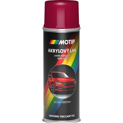 Motip Dupli Autoemail Škoda Červená malinová 200ml
