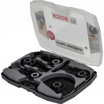Bosch profi 2608664623 Sada oscilačních nástrojů pro práci se dřevem (6+1ks)