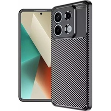 Coolcase Carbon Fiber Xiaomi Redmi Note 13 Pro 5G / Poco X6 5G Černé