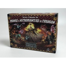 CMON Massive Darkness 2 Monks & Necromancers vs Paragon: Heroes & Monster Pack