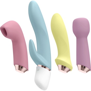 Satisfyer Marvelous Four - акумулаторен комплект вибратори (4 части)