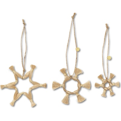 Ferm Living Коледна украса Stars 3 бр (1104269860)