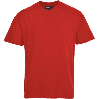 Portwest B195 tričko s krátkym rukávom Turin Premium červené