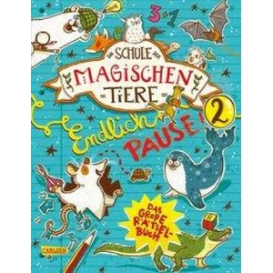 Die Schule der magischen Tiere: Endlich Pause! Das große Rätselbuch Band 2 (ISBN: 9783551187185)