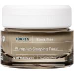 KORRES Нощен лифтинг крем за лице с черен бор, 40 ml