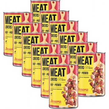Josera Dog Meat Lovers Menu Beef with Potato 12 x 400 g
