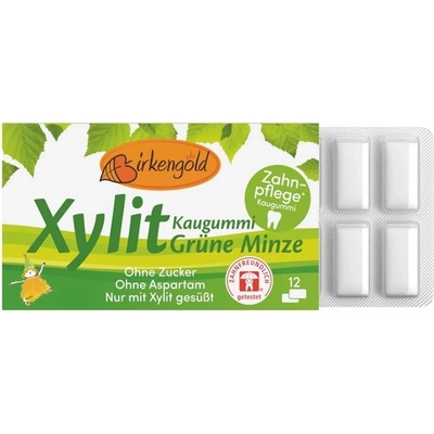 Birkengold Xylitolové Spearmint 17 g