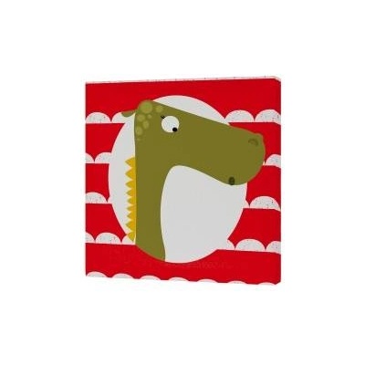 HappyFriday Пластно HappyFriday Baleno Teen Dragon Многоцветен 27 x 27 cm