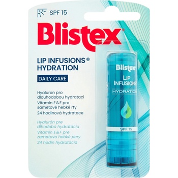 Blistex Infusions Hydration SPF15 hydratačný balzam na pery 3,7 g