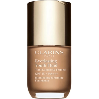 Clarins Everlasting Youth Fluid Foundation rozjasňující make-up SPF15 108,5 Cashew 30 ml