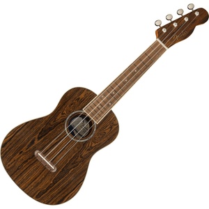 Fender Zuma Exotic WN Natural Bocote Концертно укулеле (0970450592)