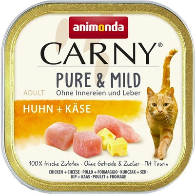 Animonda Carny Pure & Mild Adult kura a syr 100 g