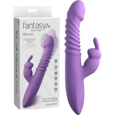 Вибратор, тласкащ, въртящ и затоплящ се, 24, 1см. - Thrusting Stimulate 2 (D-236570)